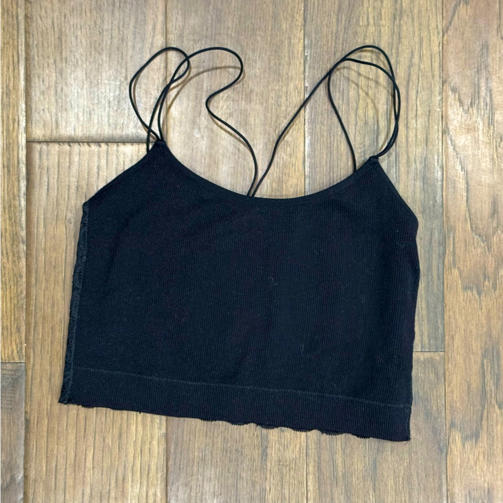 Rose + Vine Cropped Tank Top
